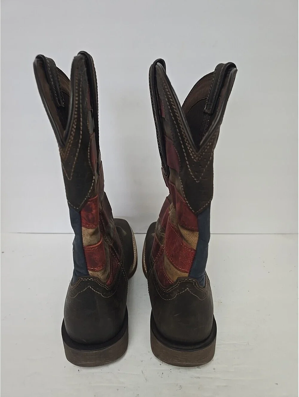 Durango Men's DDB0303 Rebel Pro Vintage Flag Western Boot Brown Size 10W